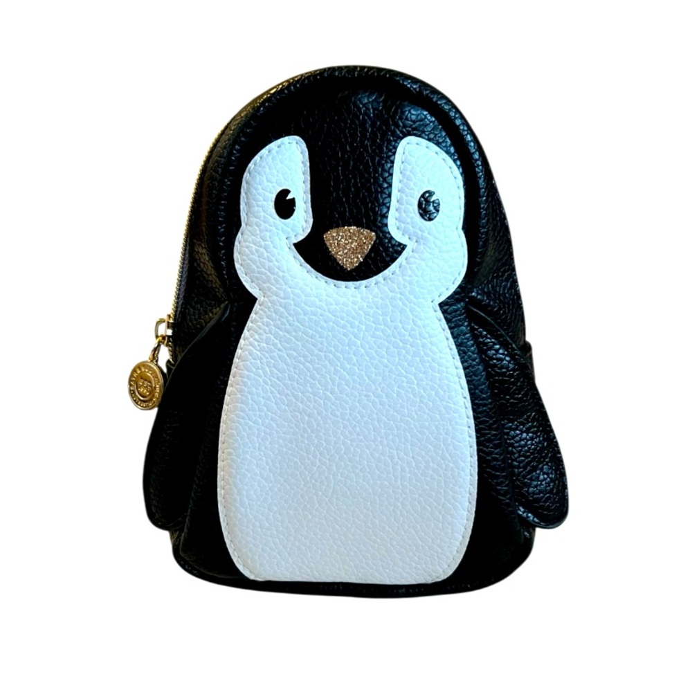 Bath & Body Works Black and White Penguin Cosmetic Bag - Picture 1 of 6